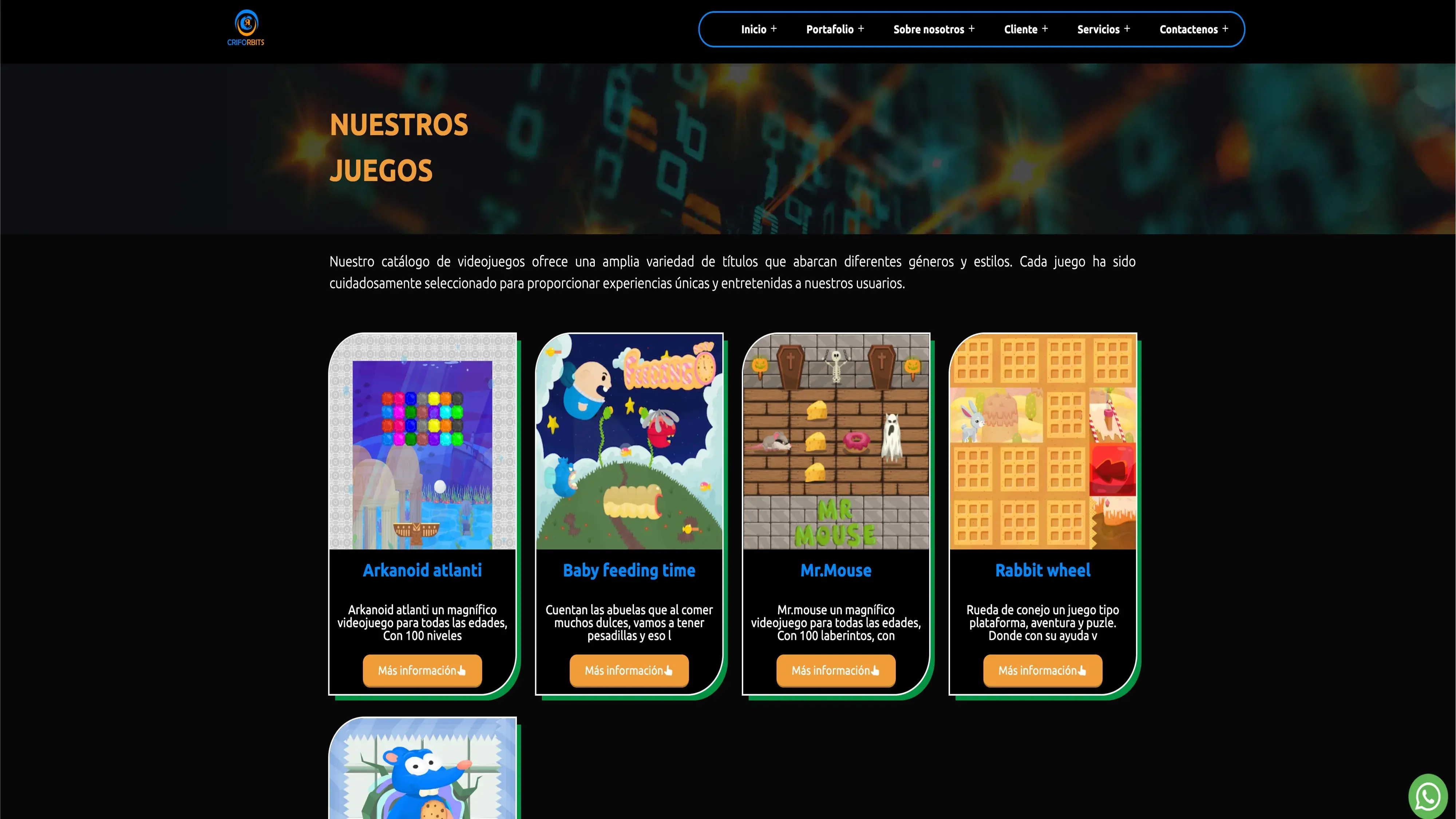 criforbits juegos para android ios gratis google play apps store game maker colombia desarollo de juegos
