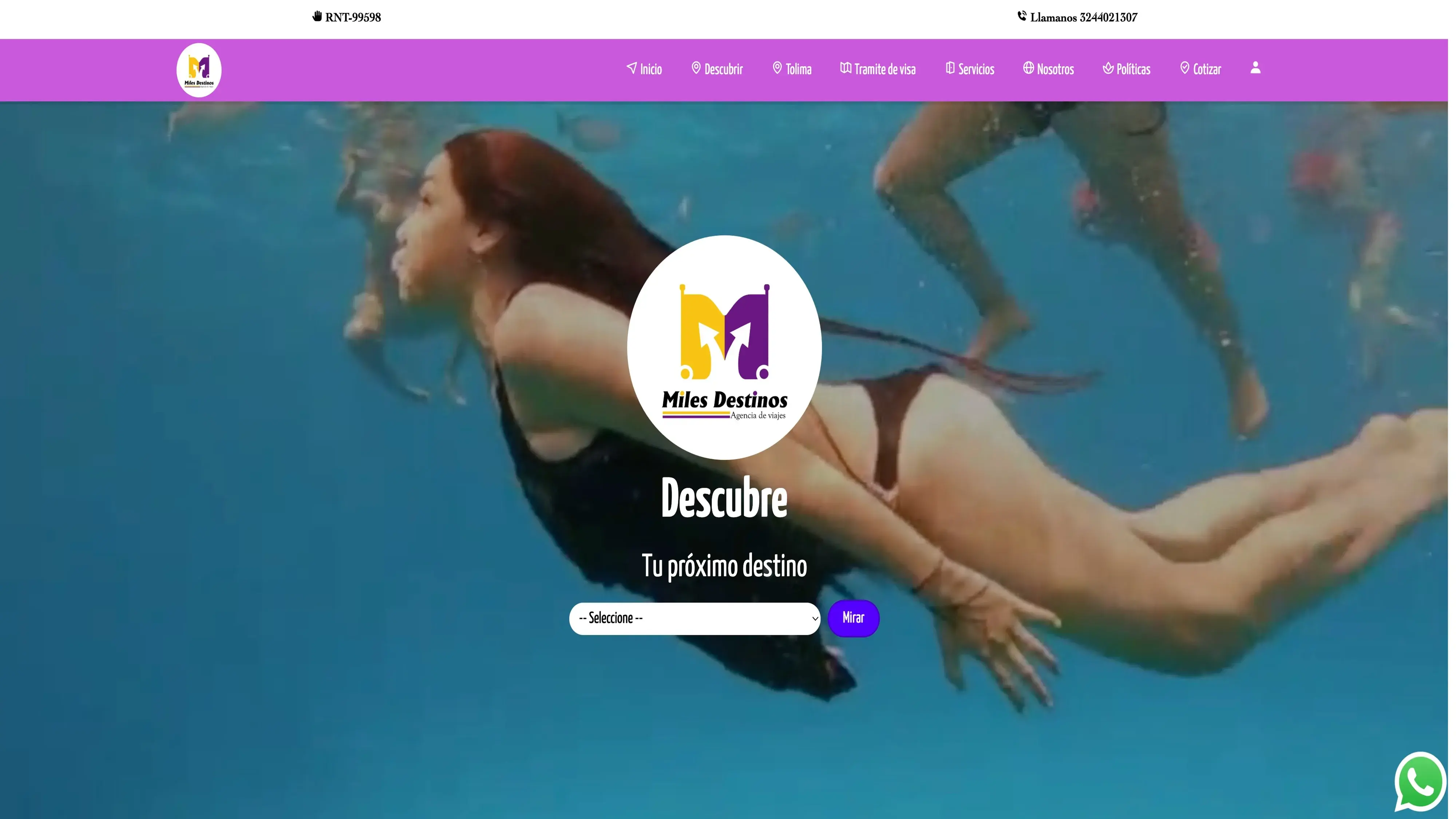 genesis travel - criforbits, páginas web ibagué